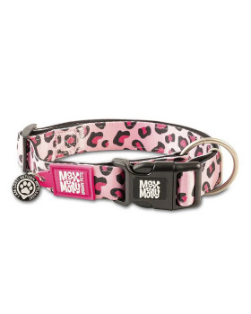 Max & Molly Smart ID Collar Leopard Pink Нашийник з QR-кодом, малюнок "Леопард рожевий" Max & Molly Smart ID Collar Leopard Pink Нашийник з QR-кодом, малюнок "Леопард рожевий"