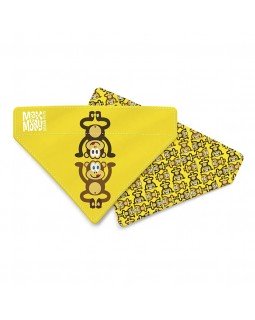 Max & Molly Bandana Monkey Maniac Бандана на нашийник для собак, малюнок "Мавпа" Max & Molly Bandana Monkey Maniac Бандана на нашийник для собак, малюнок "Мавпа"