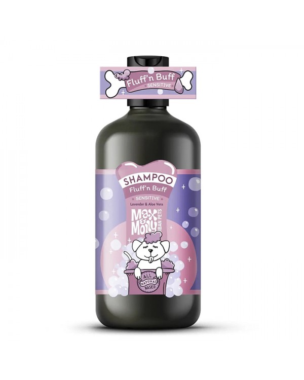 Max & Molly Dog Shampoo Sensitive, Fluff’n Buff Шампунь для собак, 250ml Max & Molly Dog Shampoo Sensitive, Fluff’n Buff Шампунь для собак, 250ml