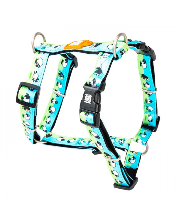 Max & Molly H-Harness Black Sheep Шлея, малюнок "Чорна вівця" Max & Molly H-Harness Black Sheep Шлея, малюнок "Чорна вівця"