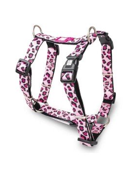 Max & Molly H-Harness Leopard Pink Шлея, малюнок "Леопард рожевий"