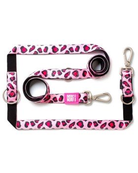 Max & Molly Multi-Function Leash Leopard Pink Багатофункціональний повідець, малюнок "Леопард рожевий" Max & Molly Multi-Function Leash Leopard Pink Багатофункціональний повідець, малюнок "Леопард рожевий"