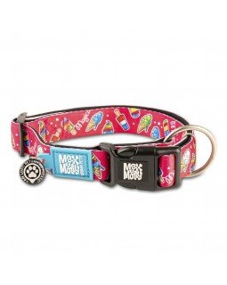Max & Molly Smart ID Collar Magical Нашийник з QR-кодом, малюнок "Чари"