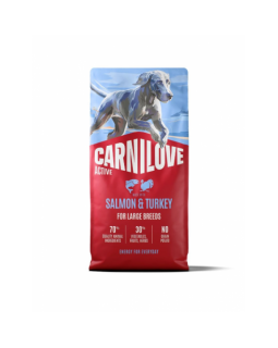 Carnilove Adult Large Breed Salmon & Turkey для дорослих собак великих порід з лососем та індичкою