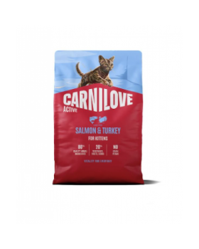 Carnilove Cat Salmon & Turkey Kitten для кошенят з лососем та індичкою