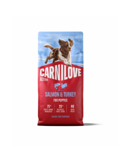 Carnilove Puppy Salmon & Turkey для цуценят всіх порід з лососем та індичкою