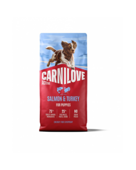 Carnilove Puppy Salmon & Turkey для цуценят всіх порід з лососем та індичкою