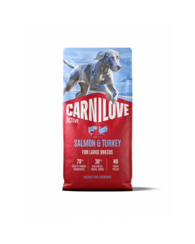 Carnilove Adult Large Breed Salmon & Turkey для дорослих собак великих порід з лососем та індичкою