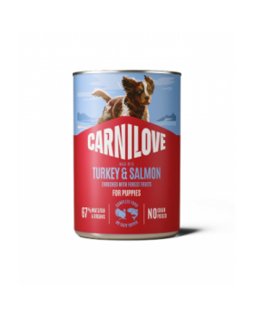 Carnilove Turkey & Salmon for Puppy для цуценят з лососем та індичкою