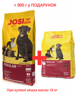 Josera JosiDog Regular 15 кг + 0.9 кг