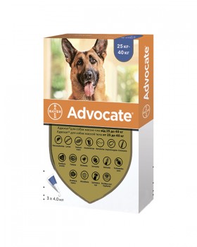 Bayer Advocate для собак більше 25 кг Bayer Advocate для собак більше 25 кг