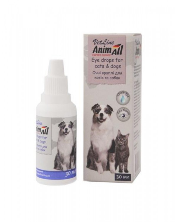 AnimAll VetLine Глазные капли для кошек и собак AnimAll VetLine Глазные капли для кошек и собак