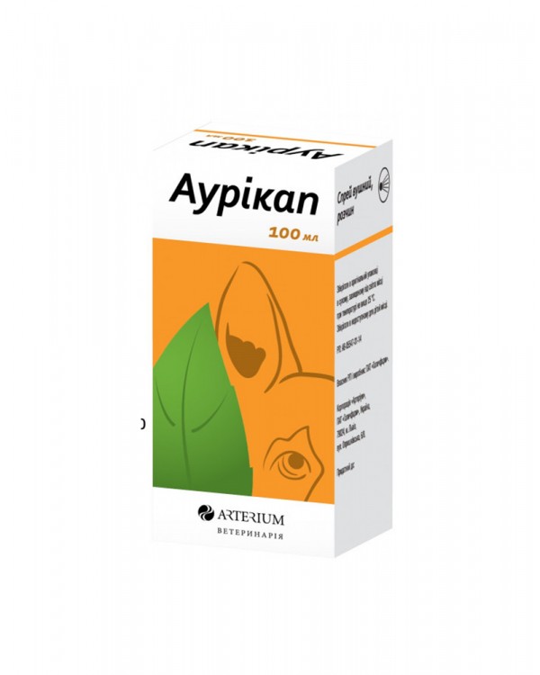 Аурикап - спрей для очистки ушей 100мл.