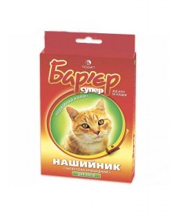 Барьер - супер ошейник от блох и клещей, 35 см