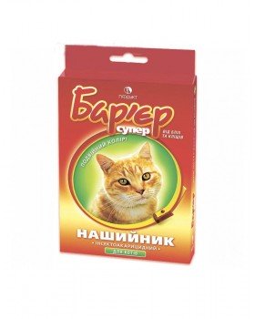 Барьер - супер ошейник от блох и клещей, 35 см