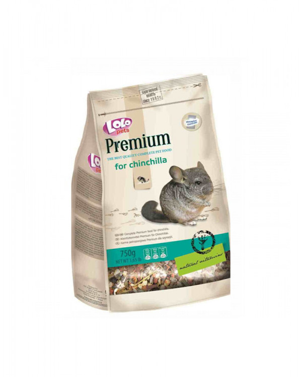 Lolo Pets Premium Полнорационный корм для шиншиллы