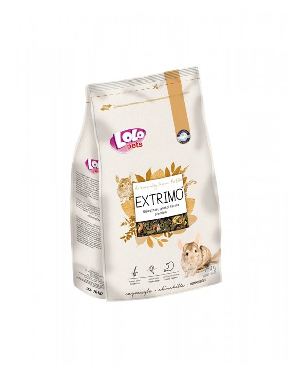 Lolo Pets  Extrimo Полнорационный корм для шиншилл 