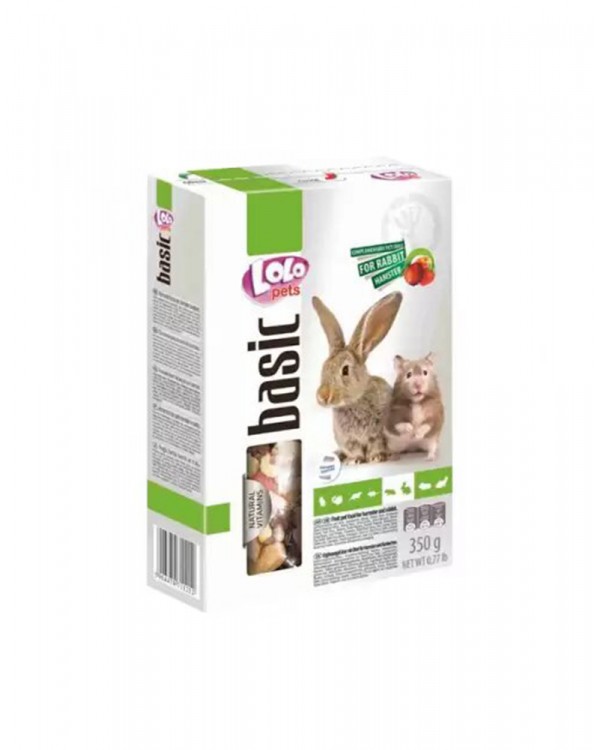 Lolo Pets Фруктовый корм для хомяка и кролика 