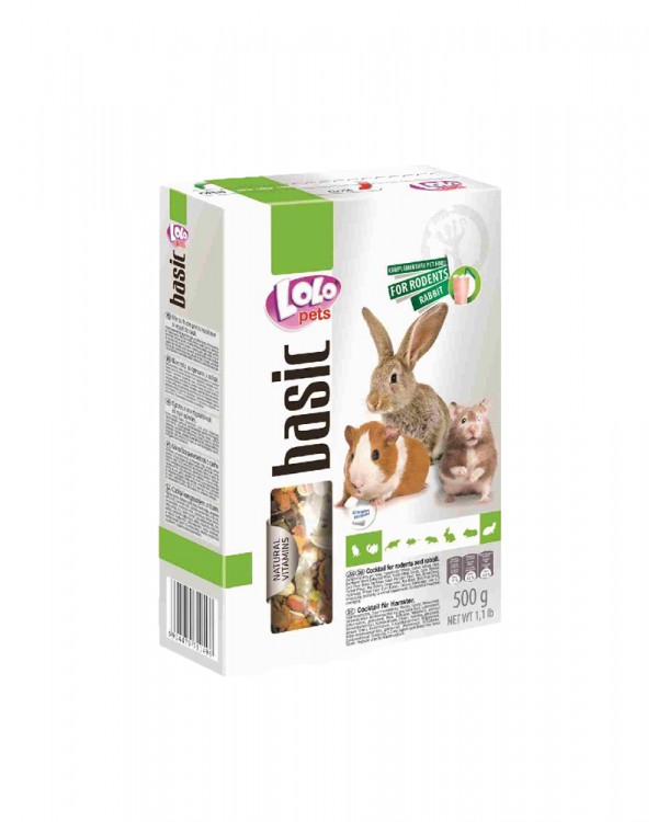 Lolo Pets Коктейль для грызунов и кролика 