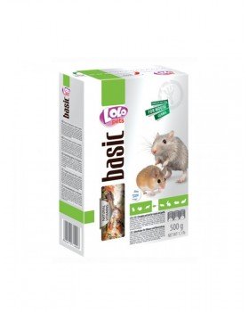 Lolo Pets  Полнорационный корм для мышей и песчанок