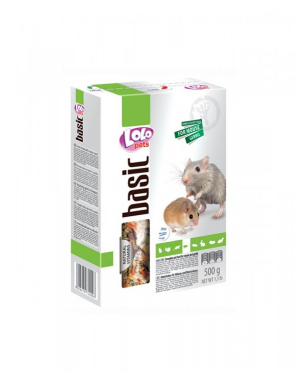 Lolo Pets  Полнорационный корм для мышей и песчанок