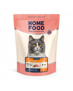 Home Food для вибагливих котів з куркою і субпродуктами