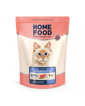 Home Food для чутливого травлення з ягням та лососем