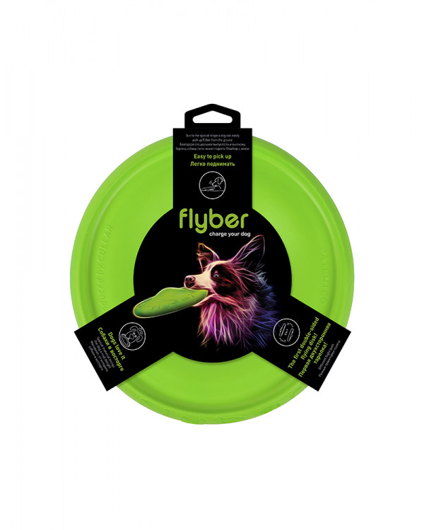 Флайбер ( Flyber) летающая тарелка  для собак