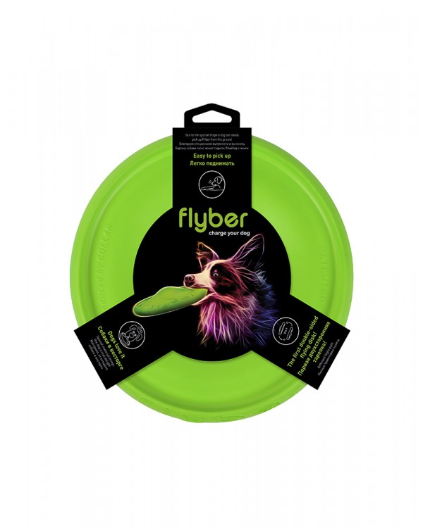 Флайбер ( Flyber) летающая тарелка  для собак