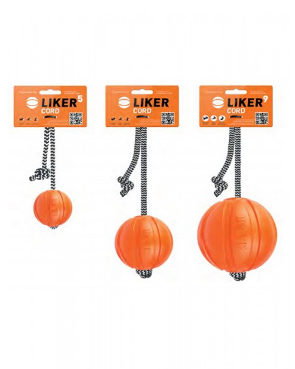 Liker Kord (Лайкер Корд)  Мячик на шнуре для собак