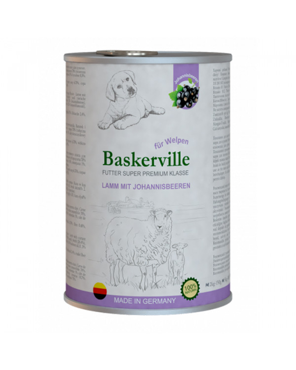 Baskerville Ягня та смородина для цуценят