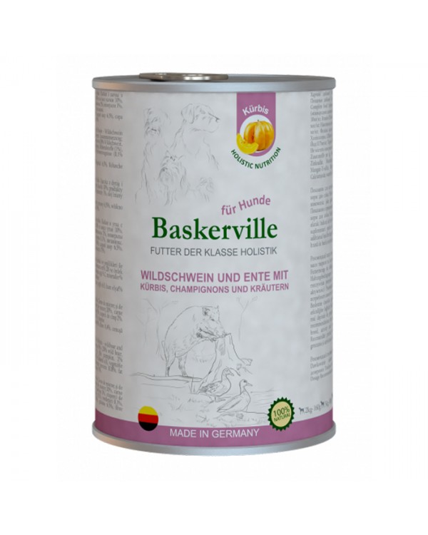 Baskerville Качка та кабан з гарбузом і зеленню