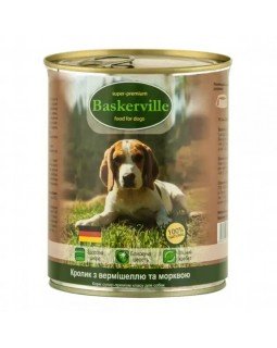 Baskerville Кролик з вермішеллю і морквою Baskerville Кролик з вермішеллю і морквою