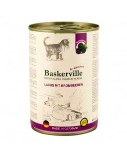 Baskerville Лосось з ожиною для кошенят