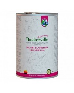 Baskerville Оленина з чорницею і спіруліна для літніх собак Baskerville Оленина з чорницею і спіруліна для літніх собак