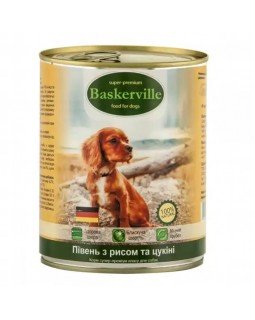 Baskerville Півень з рисом і цукіні Baskerville Півень з рисом і цукіні