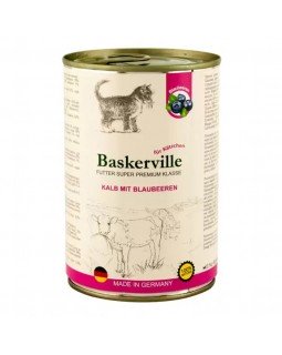 Baskerville Телятина з чорницею для кошенят