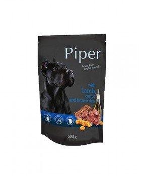 Dolina Noteci Piper Lamb & Carrot пауч для собак з ягням, морквою і коричневим рисом