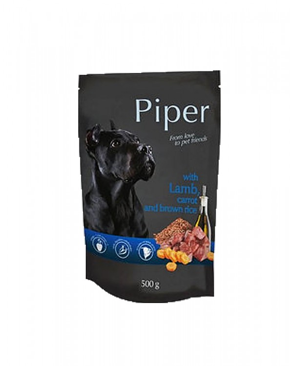 Dolina Noteci Piper Lamb & Carrot пауч для собак з ягням, морквою і коричневим рисом