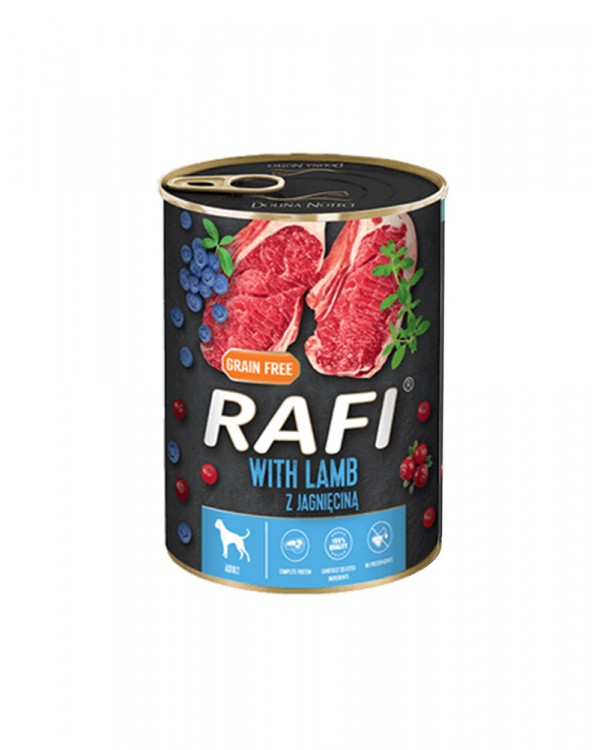 Dolina Noteci Rafi with Lamb консерва для собак з ягням