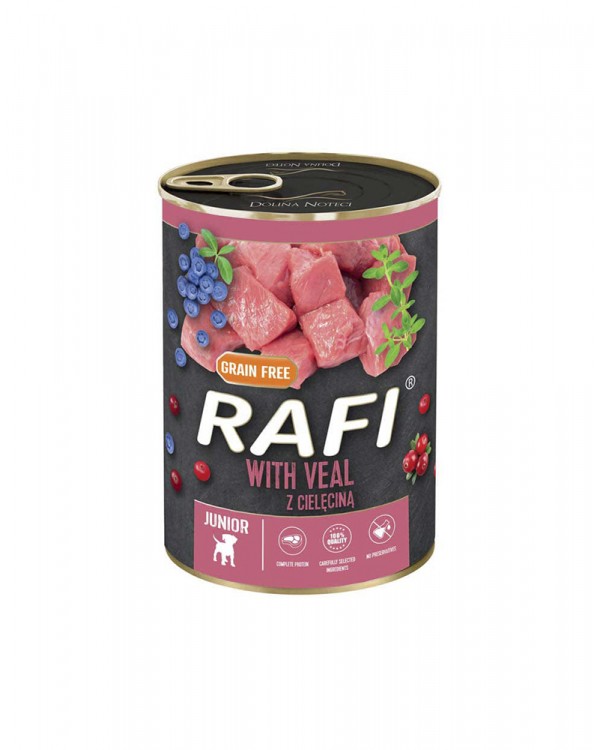 Dolina Noteci Rafi Junior консерва для цуценят з телятини Dolina Noteci Rafi Junior консерва для цуценят з телятини