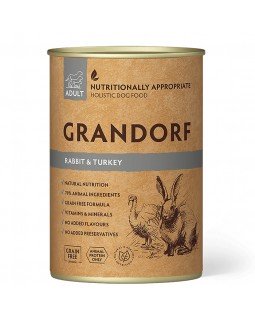 Grandorf Rabbit & Turkey Вологий корм для собак з м'ясом кролика та індичкою