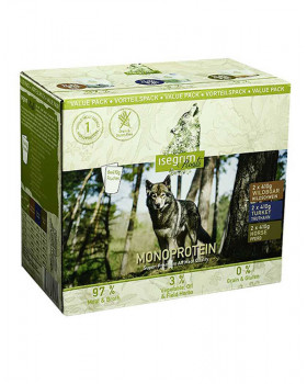 Isegrim Pouch Roots Multipack I  Monoprotein 6x410g