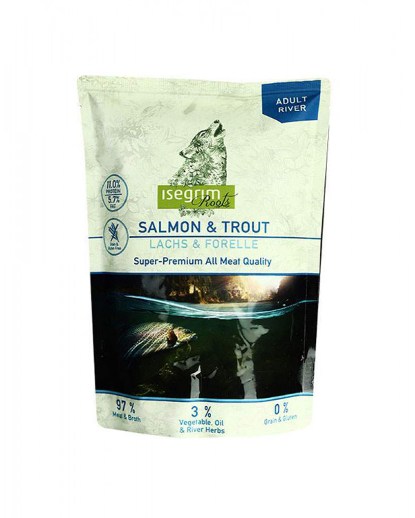 Isegrim Pouch Roots Salmon & Trout З лососем та фореллю
