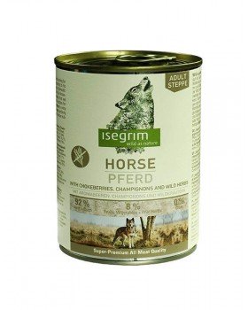 Isegrim Horse pure with Chokeberries, Champignons & Wild Herbs З кониною, чорноплідною горобиною та грибами