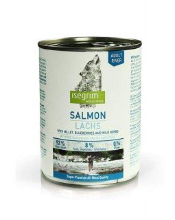 Isegrim Salmon with Millet, Blueberries & Wild Herbs  Зі свіжим лососем та м'ясом домашньої птиці