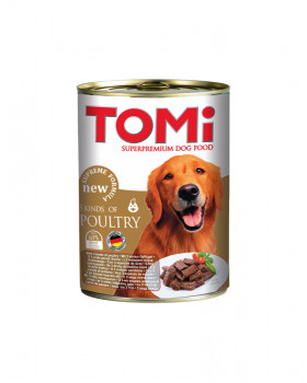 TOMi 3 kinds of poultry консерва для собак 3 вида птицы 