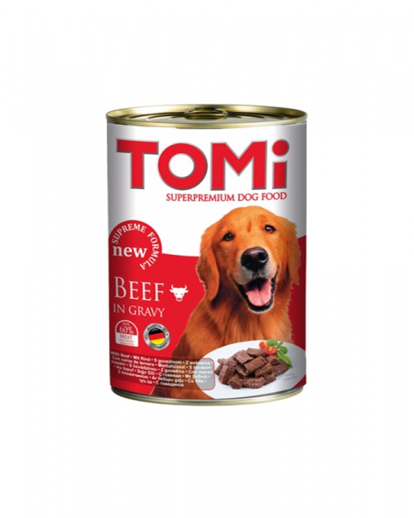 TOMi beef консерва для собак с говядиной