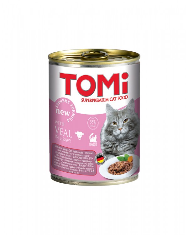 TOMi veal  консерва для котов с телятиной