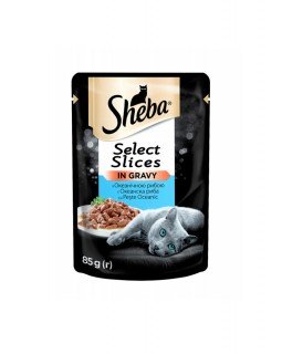 Sheba Для взрослых кошек с тунцом в соусе